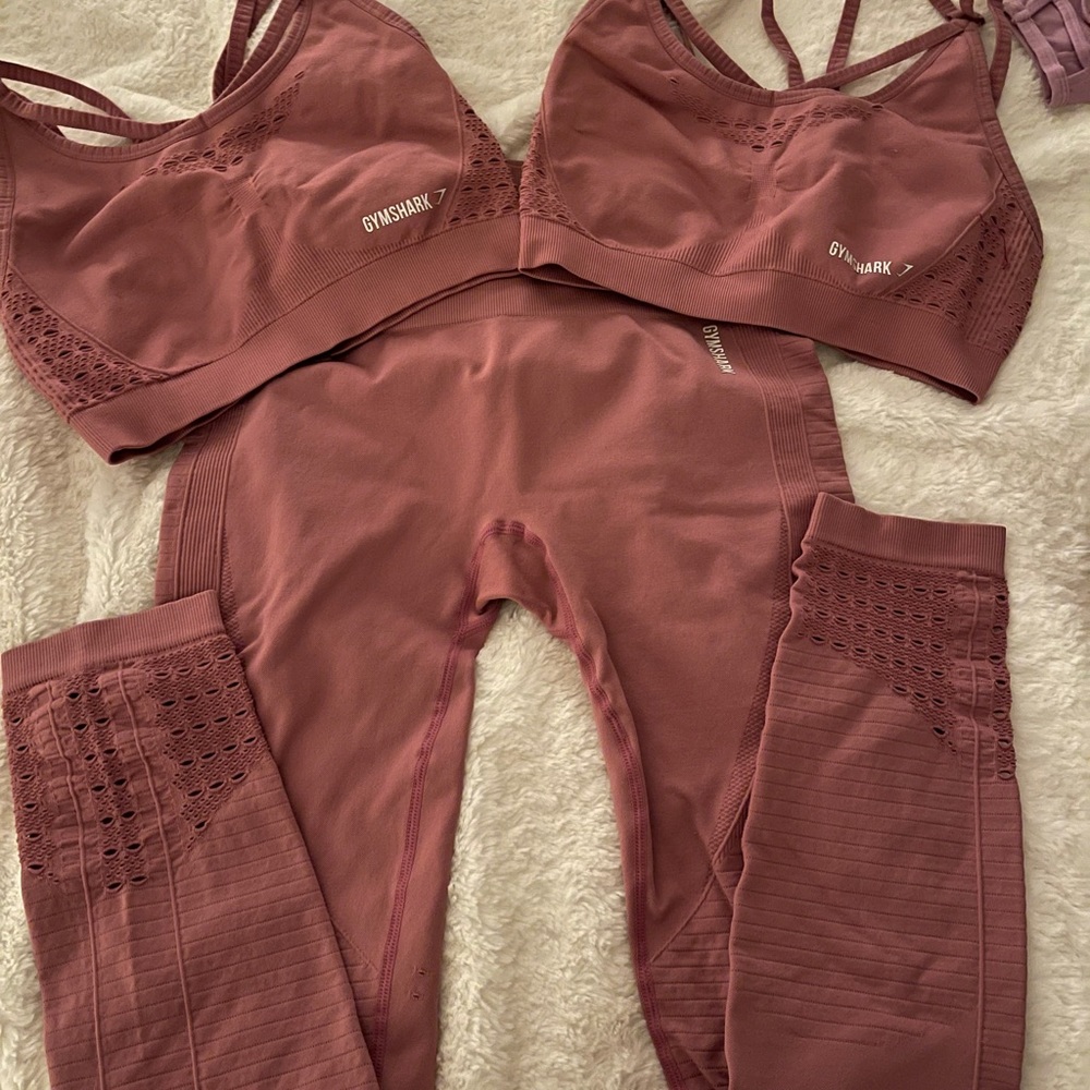 Gymshark energy seamless set
